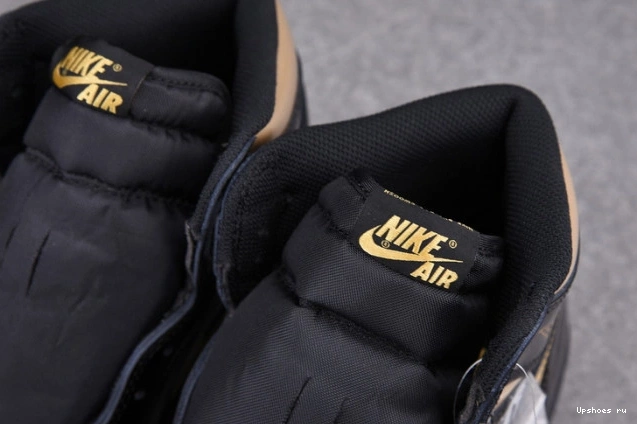 Metallic Gold Air (2020) Retro Black High 555088-032 1 Jordan 0731